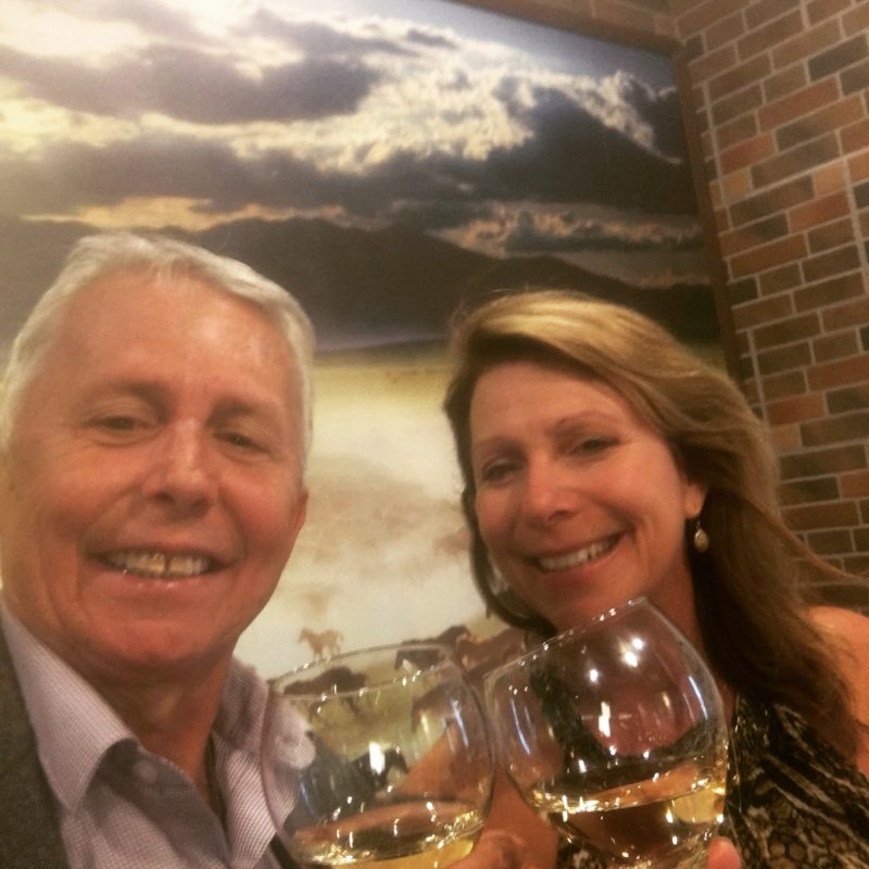 Elaine and Scott Harris of Vino Las Vegas Wine Club