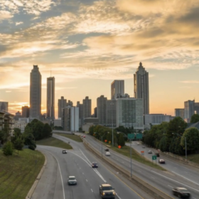 View of City of Atlanta, Georgia